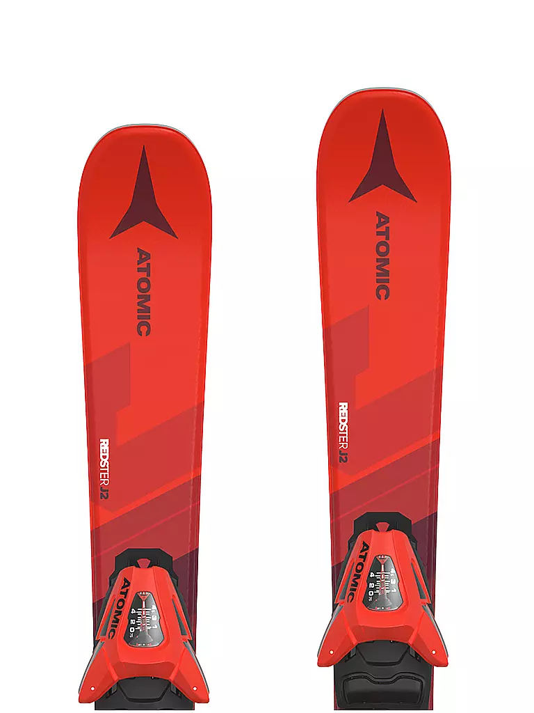 ATOMIC | Set de skis pour enfants Redster J2 + C5 GW | Rouge