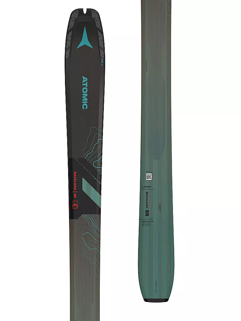 ATOMIC | Ski de randonnée Backland 88 | Noir