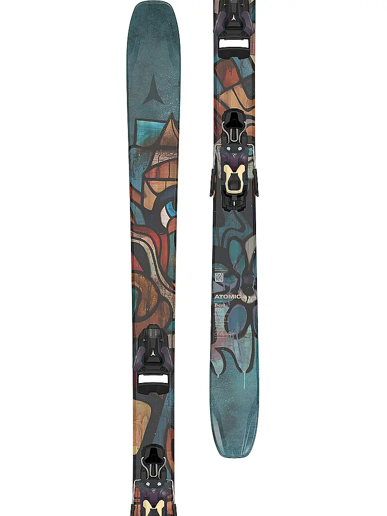 ATOMIC | Skis de freeride BENT 90 + STR 12 GW | 