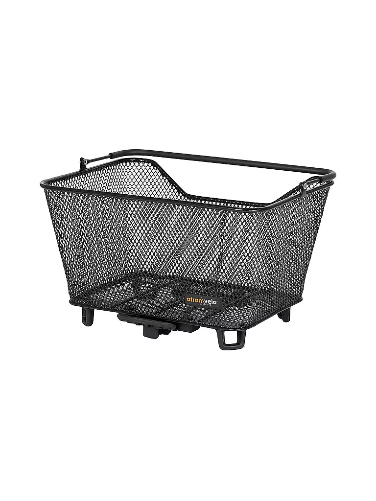 ATRANVELO | Panier de vélo Daily S AVS | Noir
