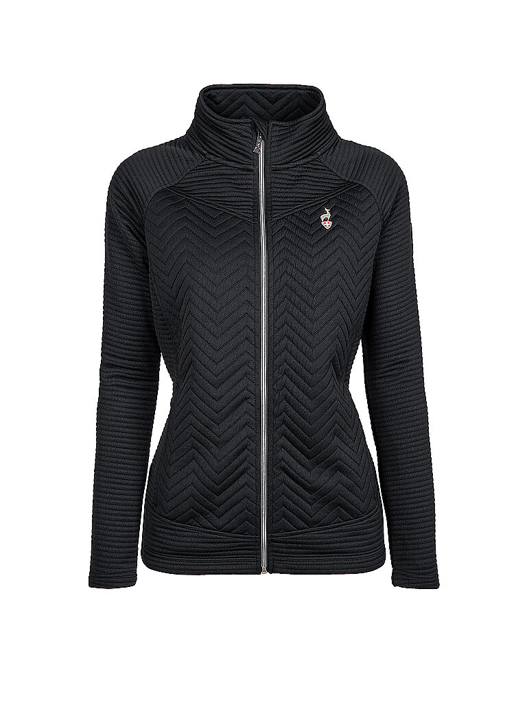 Veste polaire jacquard Simixs noir XL