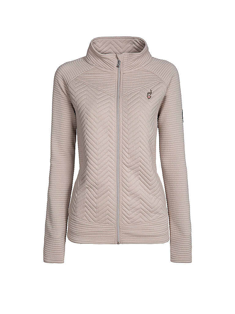 Veste polaire jacquard Simixs crème L