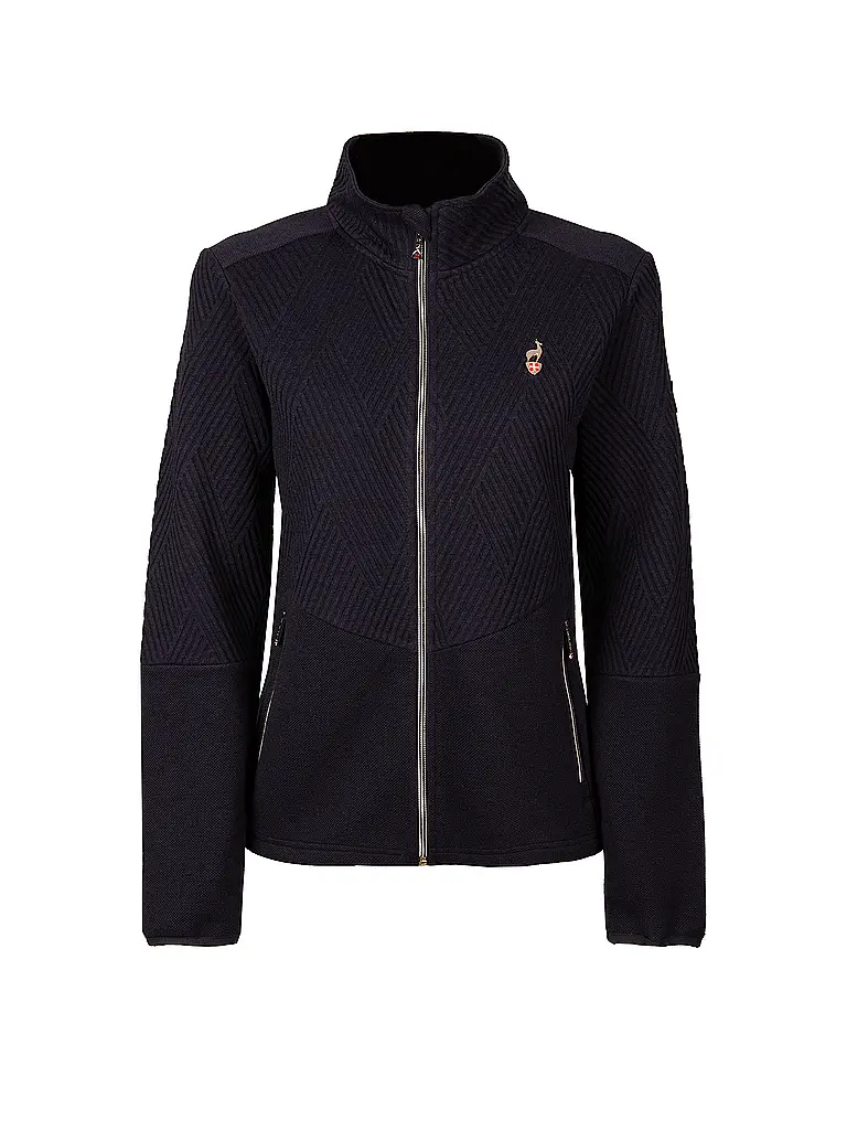 AULP | Veste Femme Jacquard Knit | Noir