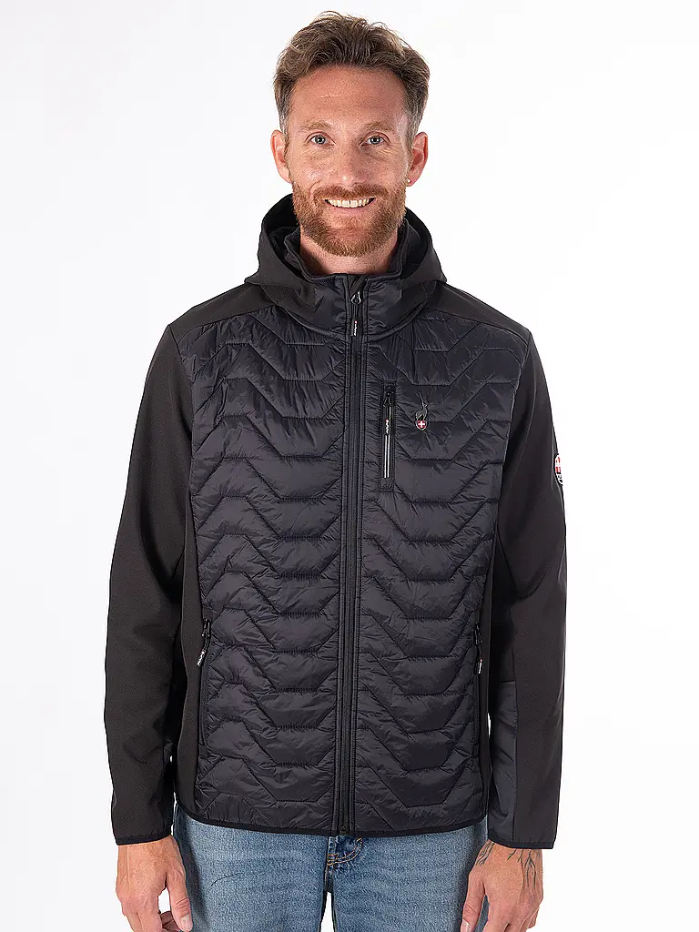 AULP | Veste hybride Clint pour homme | Noir