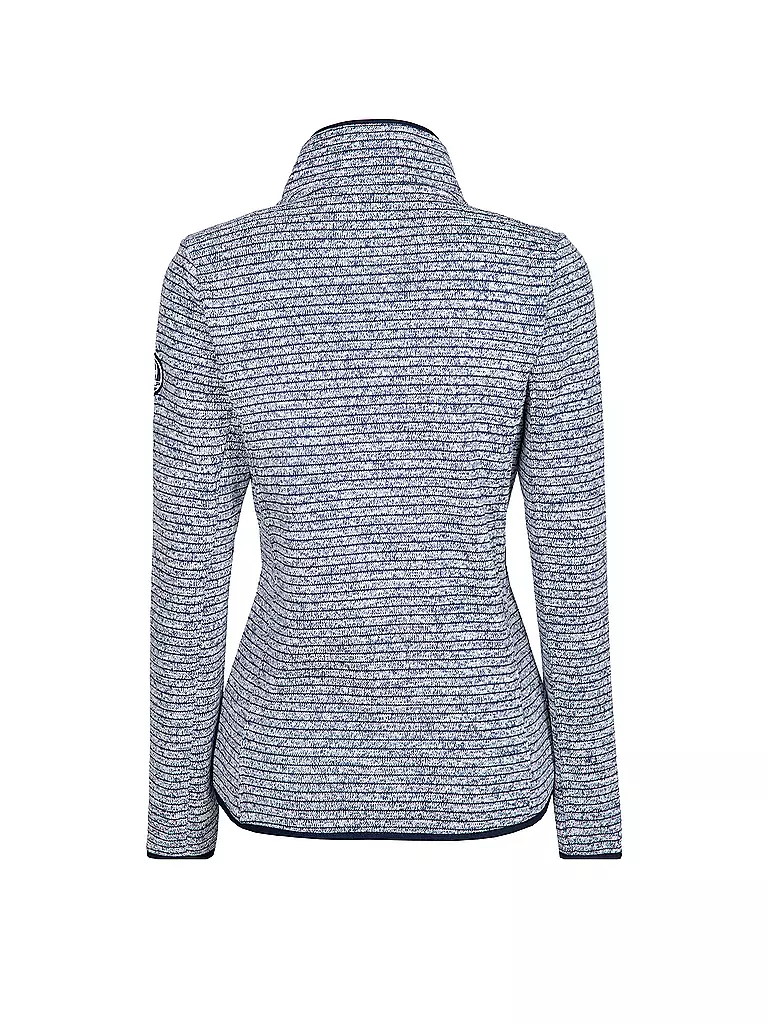 AULP | Veste polaire chinée en tricot pour femmes |