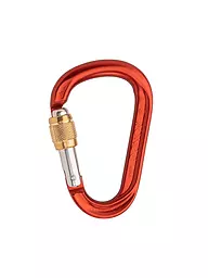 AUSTRIALPIN | Mousqueton à vis HMS Rondo anodisé | Rouge