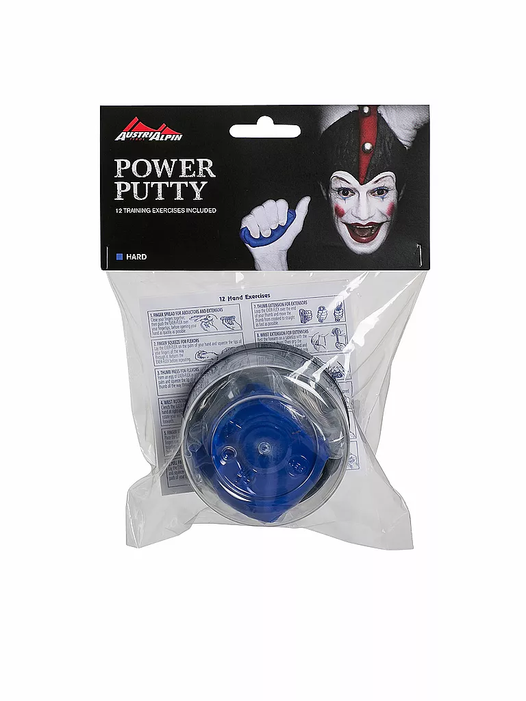 AUSTRIALPIN | Pâte à modeler d'entraînement Power Putty - Forte | Bleu