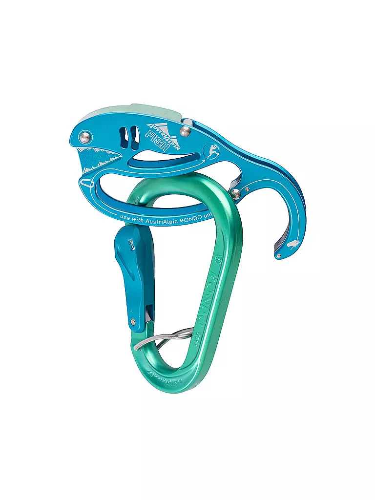 AUSTRIALPIN | Set FISH Autotuber inkl. HMS RONDO Slide-Autolock mit SELFIE | Bleu