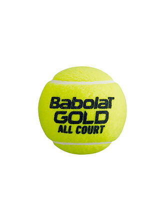BABOLAT | Balles de tennis Gold, boîte de 4