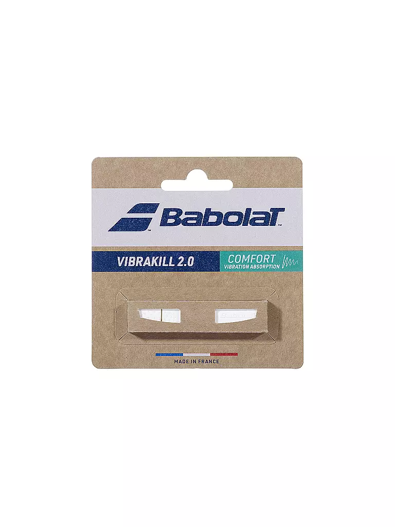 BABOLAT | Amortisseur de vibrations pour raquette de tennis Vibrakill transparent | Blanc