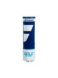 BABOLAT | Balles de tennis Gold, boîte de 4 | Jaune