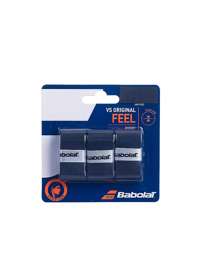 BABOLAT | Surgrips de tennis VS Grip Original X3 | Noir