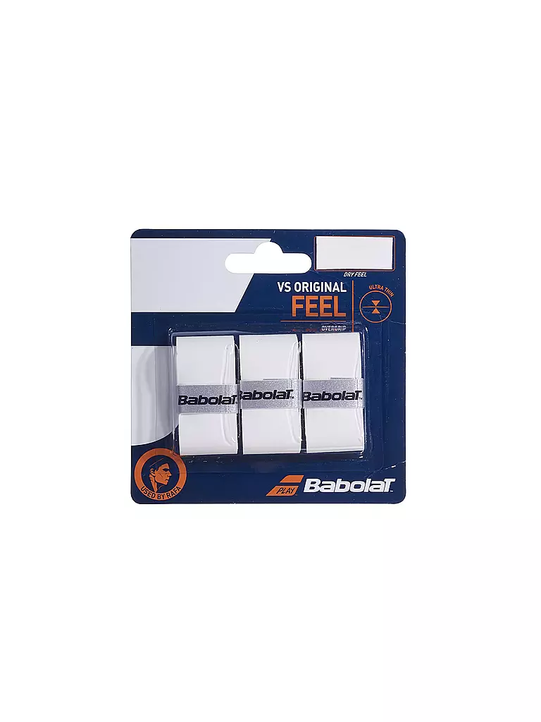 BABOLAT | Surgrips de tennis VS Grip Original X3 | Blanc
