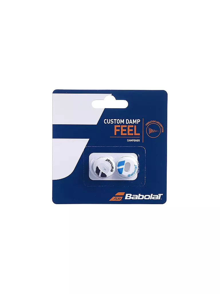 BABOLAT | Tennisschläger Dämpfer Custom Damp | Blanc
