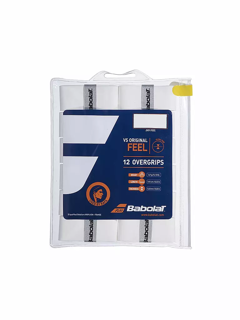 BABOLAT | VS Grip Original X12 | Blanc