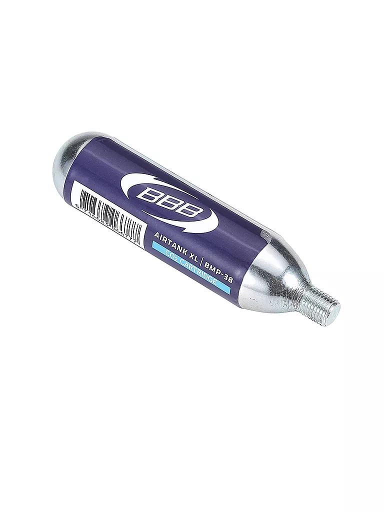 BBB | Cartouche de pompe à CO2 pour vélo Airtank XL BMP-38 | Bleu