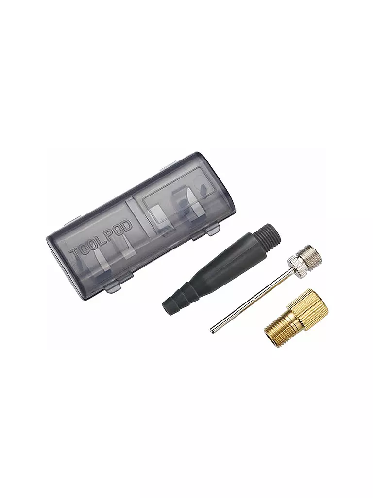BBB | Kit d'adaptateurs de pompe à vélo Valvekit BFP-90 | Argent