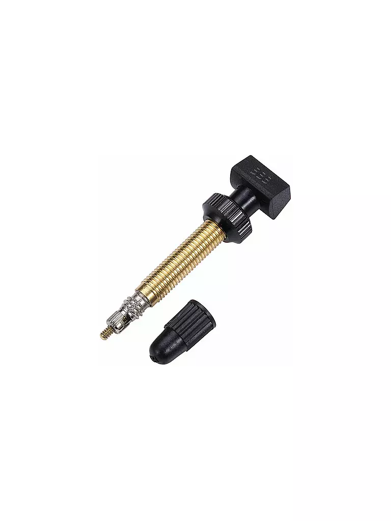 BBB | Valves Tubeless BTI-159, lot de 2 | Noir