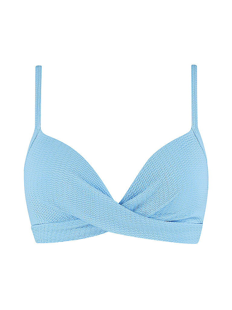 Haut de bikini bleu clair 42D