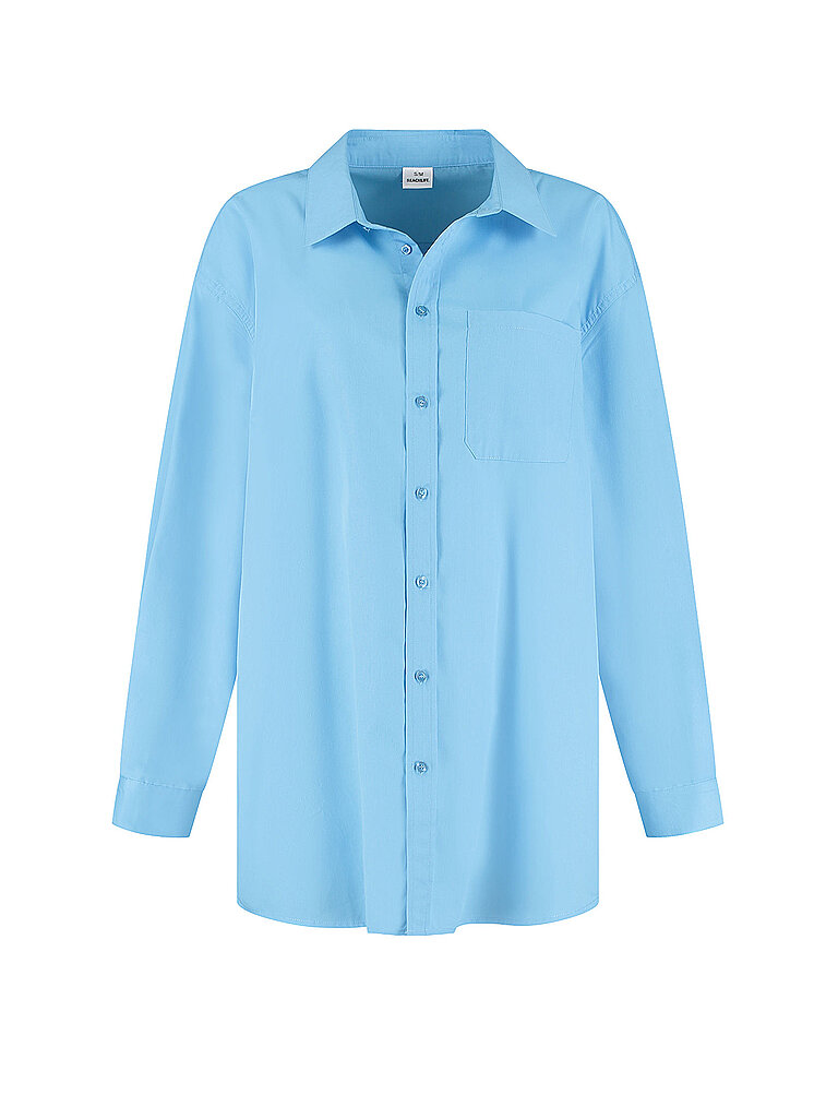 Blouse de plage bleu clair S/M