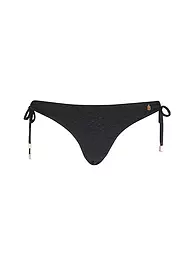 BEACHLIFE | Bas de bikini femme Black Embroidery | Noir