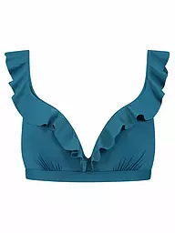 BEACHLIFE | Bikinioberteil Damen Petrol | Pétrole