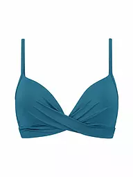 BEACHLIFE | Bikinioberteil Petrol Damen | Pétrole