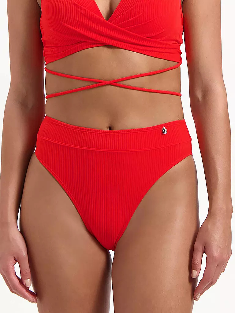 BEACHLIFE | Damen Bikinihose Fiery Red | Rouge