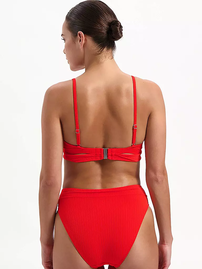 BEACHLIFE | Damen Bikinihose Fiery Red | Rouge