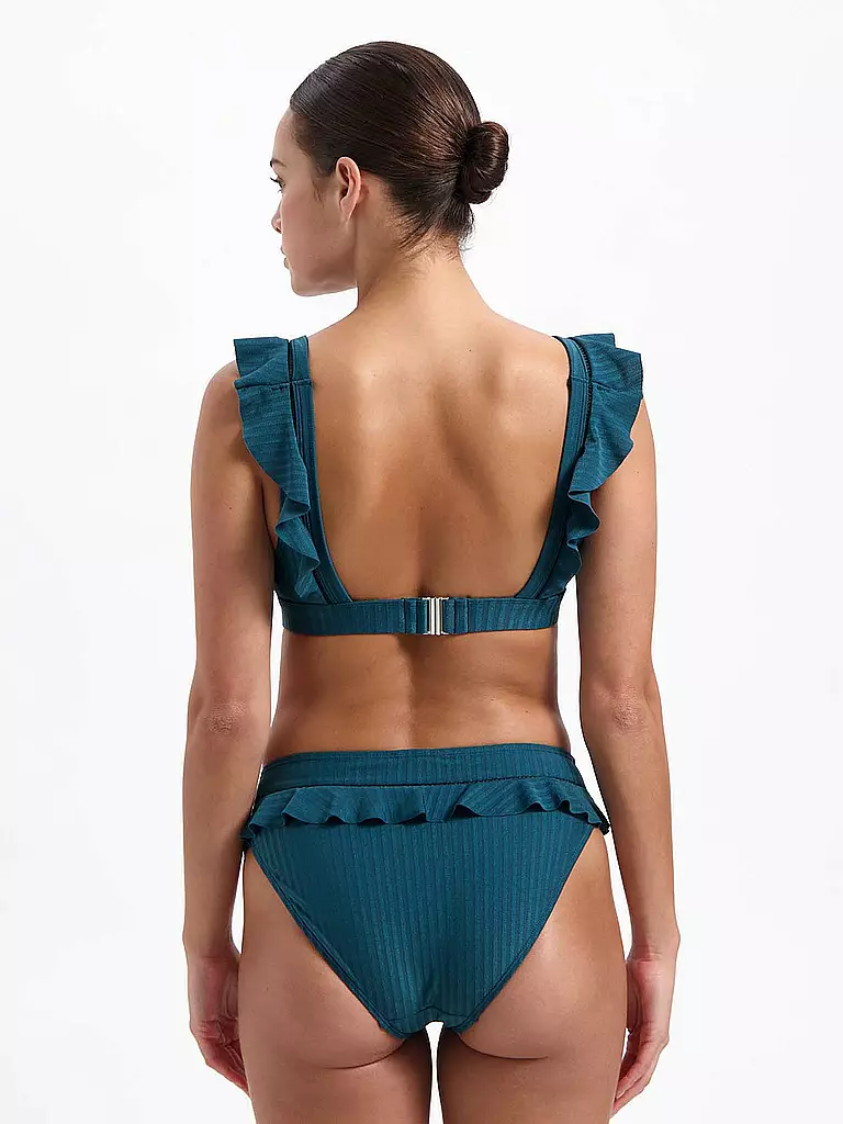 BEACHLIFE | Damen Bikinihose Reflecting Pond | Pétrole