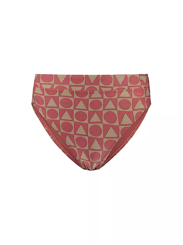 BEACHLIFE | Damen Bikinihose Rouge Graphics | Rouge foncé