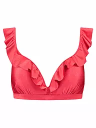 BEACHLIFE | Haut de bikini femme Red Shine | Rouge