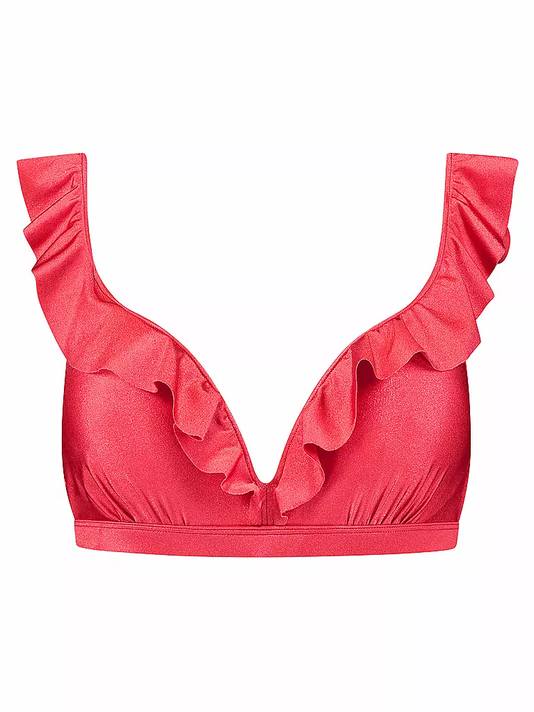 BEACHLIFE | Haut de bikini femme Red Shine | Rouge