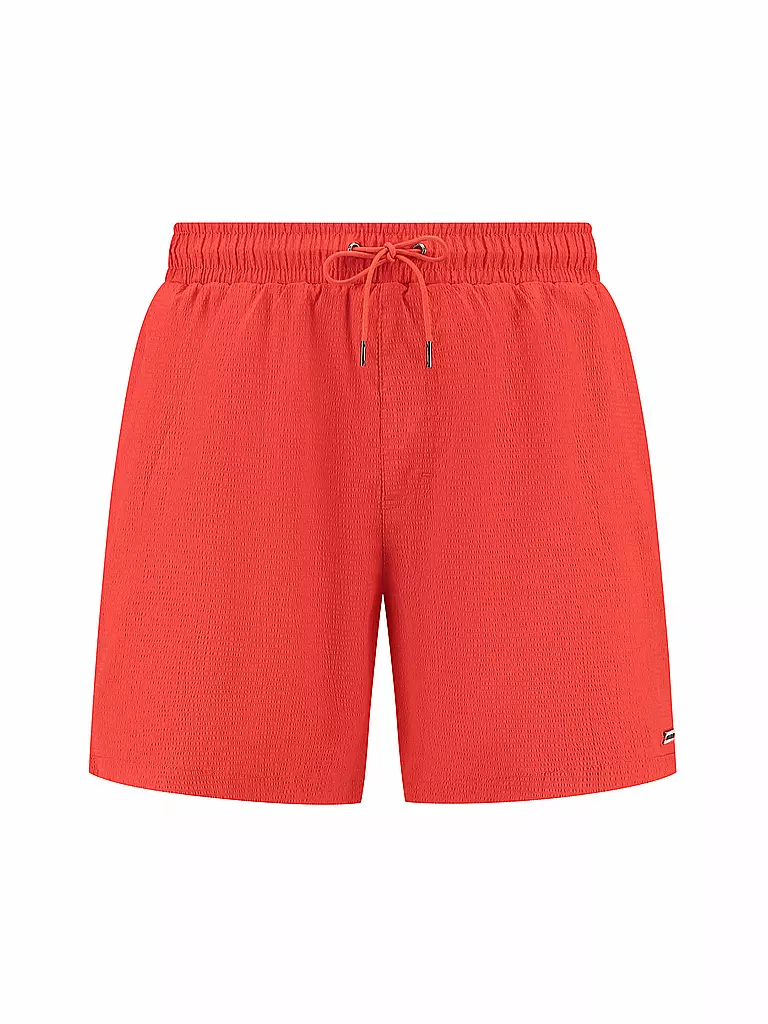 BEACHLIFE | Short de bain pour hommes | Rouge