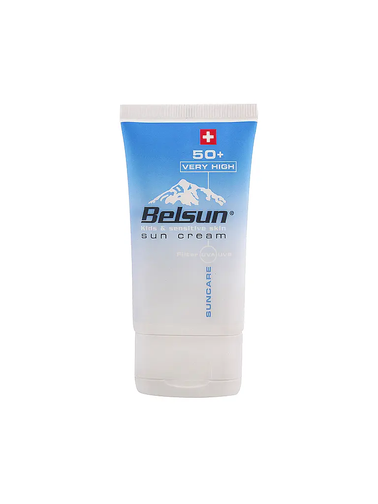 BELSUN | Crème solaire FPS 50 Très Haute Protection | Blanc