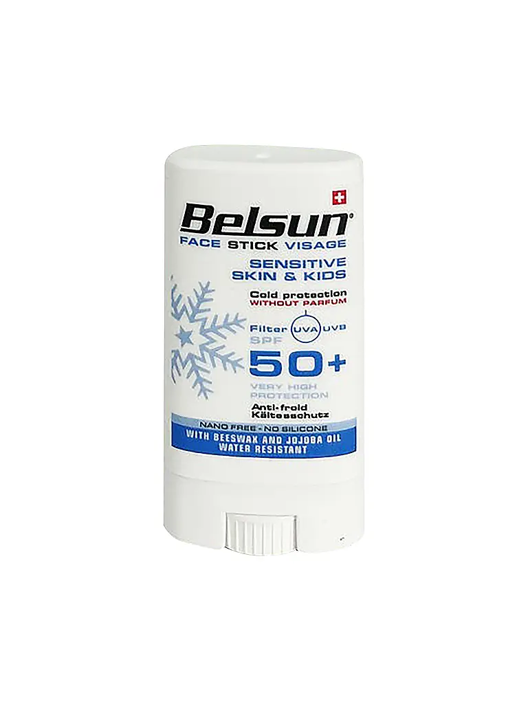BELSUN | Stick visage roll-up 15ml - F50+ | Blanc