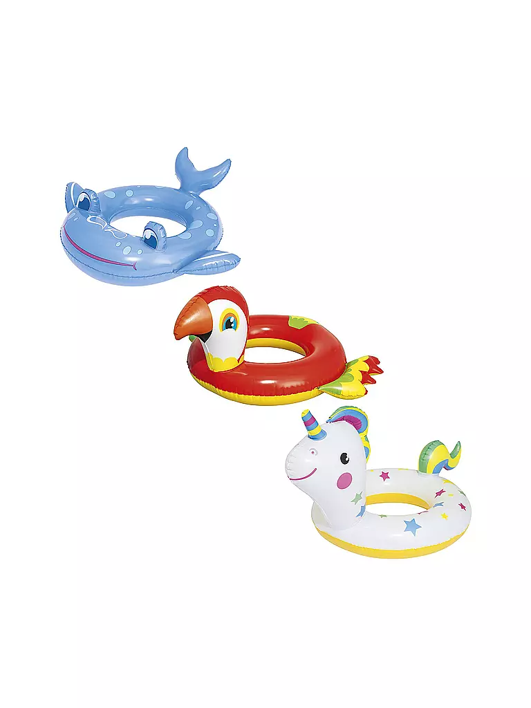BESTWAY | Bouée gonflable en forme d'animal | Multicolore