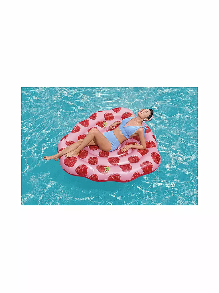 BESTWAY | Duftende aufblasbare Schwimminsel | Rouge
