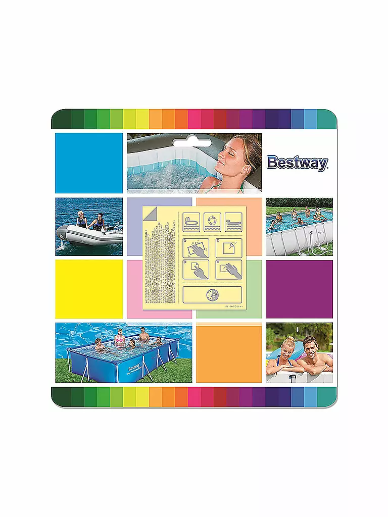 BESTWAY | Patch de réparation sous-marin | Aucune couleur