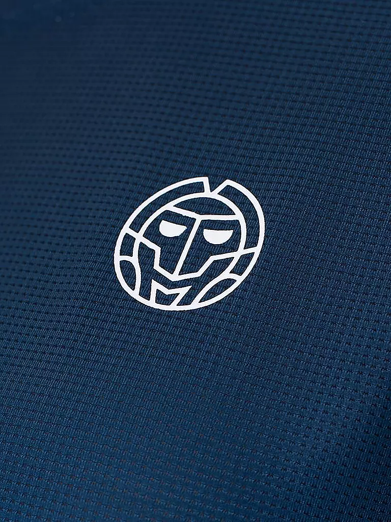 BIDI BADU | Damen Tennisshirt Beach Spirit Capsleeve | Bleu foncé