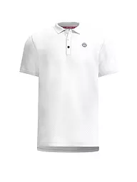 BIDI BADU | Polo de tennis Crew pour hommes | Blanc
