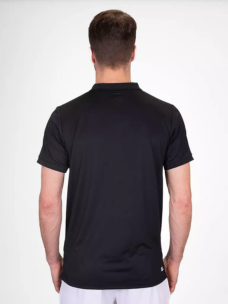BIDI BADU | Herren Tennispolo Crew | Noir