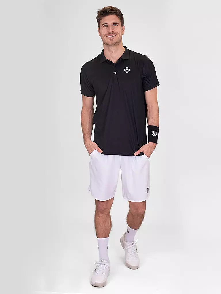 BIDI BADU | Herren Tennispolo Crew | Noir
