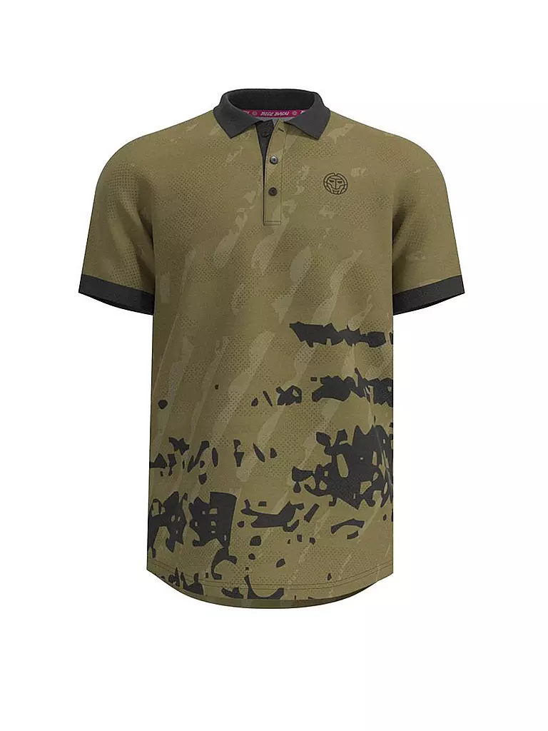 BIDI BADU | Herren Tennispolo Pure Wild | Olive
