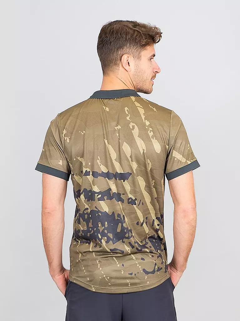 BIDI BADU | Herren Tennispolo Pure Wild | Olive