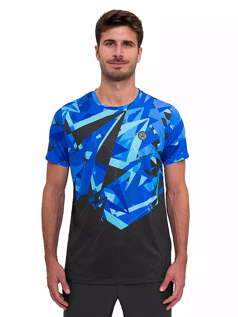 BIDI BADU | Herren Tennisshirt Spike | Bleu