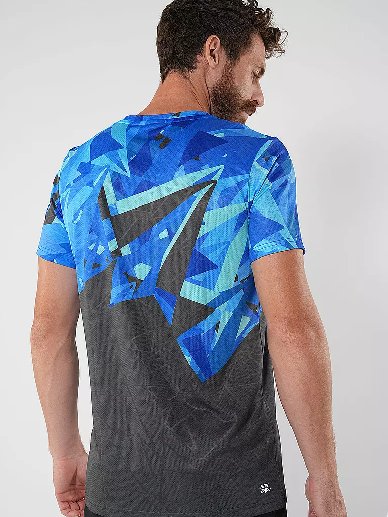 BIDI BADU | Herren Tennisshirt Spike | Bleu