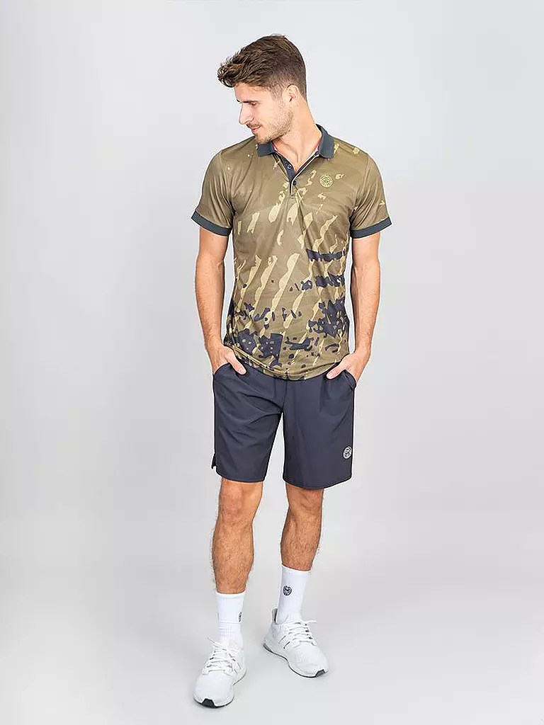 BIDI BADU | Herren Tennisshort Crew Pure Wild 9Inch | Gris