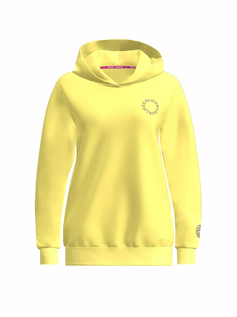 BIDI BADU | Hoodie de tennis Spectrum pour femmes | Jaune