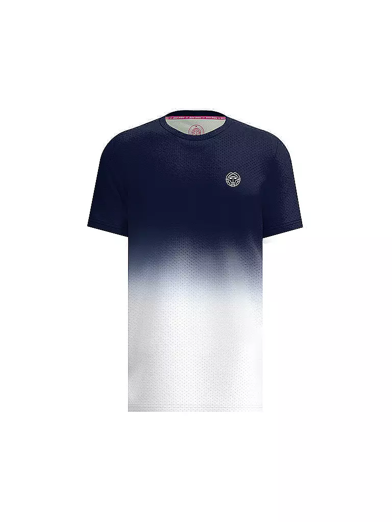 BIDI BADU | Kinder Tennisshirt Crew Gradiant JR | Bleu foncé